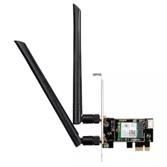 D-Link DWA-X582 Wireless AX3000 Wi-Fi 6 PCIe Adapter mit Bluetooth 5.0 D-Link DWA-X582 Wireless AX3000 Wi-Fi 6 PCIe Adapter mit Bluetooth 5.0
