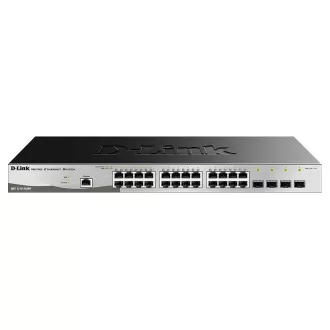 D-Link DGS-1210-28/ME 28-Port Gigabit Metro Ethernet Smart Switch, 24x GbE, 4x SFP, lüfterlos D-Link DGS-1210-28/ME 28-Port Gigabit Metro Ethernet Smart Switch, 24x GbE, 4x SFP, lüfterlos