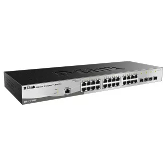 D-Link DGS-1210-28/ME 28-Port Gigabit Metro Ethernet Smart Switch, 24x GbE, 4x SFP, lüfterlos D-Link DGS-1210-28/ME 28-Port Gigabit Metro Ethernet Smart Switch, 24x GbE, 4x SFP, lüfterlos