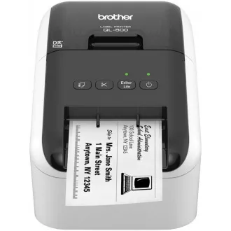 BROTHER Etikettendrucker QL-800 - 62mm, Thermodruck, USB, Profi. Etikettendrucker / nach Kauf DK-22251 Druck rot / BROTHER Etikettendrucker QL-800 - 62mm, Thermodruck, USB, Profi. Etikettendrucker / nach Kauf DK-22251 Druck rot /