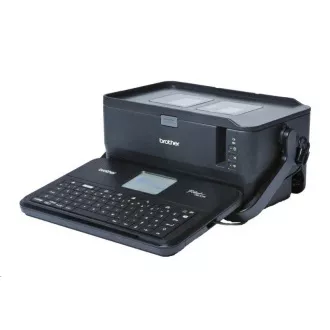 BROTHER Etikettendrucker PT-D800W - 36mm, TZe Farbbänder, Drucker mit großem Farbdisplay, WIFI, Tastatur