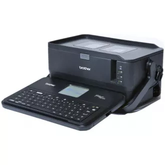 BROTHER Etikettendrucker PT-D800W - 36mm, TZe Farbbänder, Drucker mit großem Farbdisplay, WIFI, Tastatur