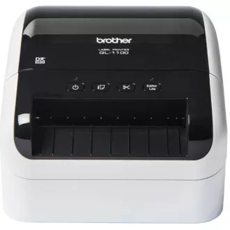 BROTHER Etikettendrucker QL-1100 - 101, 6mm, Thermodrucker, USB, professioneller Etikettendrucker - integriertes Schneidegerät BROTHER Etikettendrucker QL-1100 - 101, 6mm, Thermodrucker, USB, professioneller Etikettendrucker - integriertes Schneidegerät