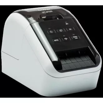 BROTHER Etikettendrucker QL-810W - 62mm, thermisch, USB WIFI Profi-Etikettendrucker /Beim Kauf DK-22251 drucken rot /