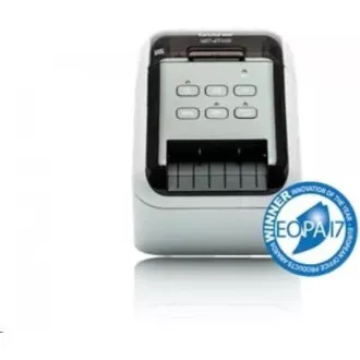 BROTHER Etikettendrucker QL-810W - 62mm, thermisch, USB WIFI Profi-Etikettendrucker /Beim Kauf DK-22251 drucken rot /