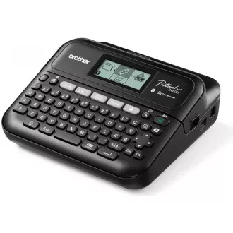 BROTHER Etikettendrucker PT-D460BTVP, 18mm Farbband, USB, Tragetasche, großes Grafikdisplay