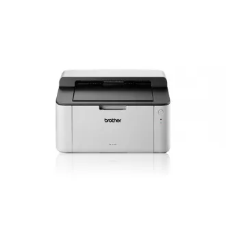 BROTHER Schwarzweiß-Laserdrucker HL-1110E - A4, 20ppm, 600x600, 1MB, GDI, USB 2.0, weiß