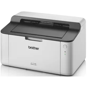 BROTHER Schwarzweiß-Laserdrucker HL-1110E - A4, 20ppm, 600x600, 1MB, GDI, USB 2.0, weiß