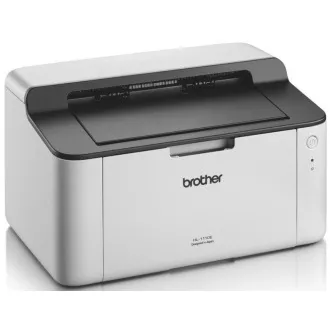 BROTHER Schwarzweiß-Laserdrucker HL-1110E - A4, 20ppm, 600x600, 1MB, GDI, USB 2.0, weiß