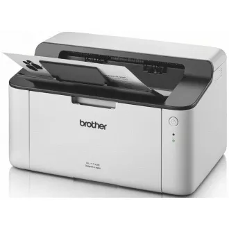 BROTHER Schwarzweiß-Laserdrucker HL-1110E - A4, 20ppm, 600x600, 1MB, GDI, USB 2.0, weiß