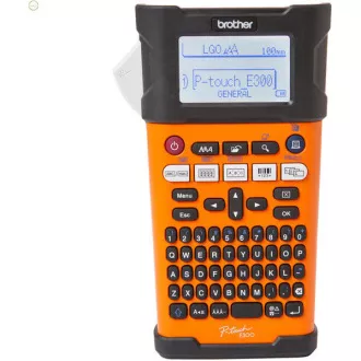 BROTHER Etikettendrucker PT-E300VP - 18mm, TZe Bänder, mobil, mit Koffer, Etikettendrucker für Industrie und Elektro - Markierer
