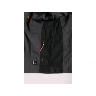 Bluse CXS SIRIUS LUCIUS, Herren, grau-orange, Gr. 50 Bluse CXS SIRIUS LUCIUS, Herren, grau-orange, Gr. 50