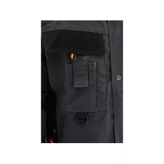 Bluse CXS SIRIUS LUCIUS, Herren, grau-orange, Gr. 56 Bluse CXS SIRIUS LUCIUS, Herren, grau-orange, Gr. 56