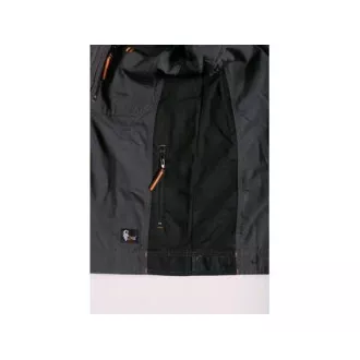 Bluse CXS SIRIUS LUCIUS, Herren, grau-orange, Gr. 62 Bluse CXS SIRIUS LUCIUS, Herren, grau-orange, Gr. 62