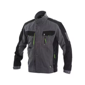 Bluse CXS SIRIUS LUCIUS, Herren, grau-grün, Gr. 52