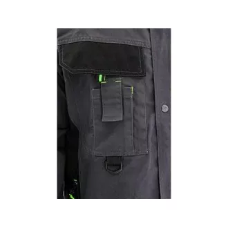 Bluse CXS SIRIUS LUCIUS, Herren, grau-grün, Gr. 52