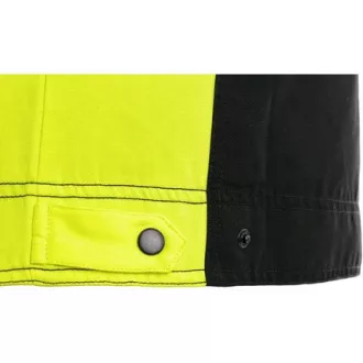 Bluse CXS SIRIUS BRIGHTON, schwarz-gelb, Gr. 46 Bluse CXS SIRIUS BRIGHTON, schwarz-gelb, Gr. 46