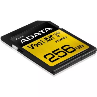 ADATA SDXC-Karte 256GB Premier One UHS-II U3 Klasse 10 (R: 275/W: 155 MB/s)