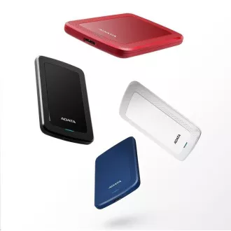 ADATA Externe HDD 1TB 2, 5" USB 3.1 HV300, weiß