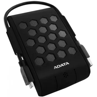 ADATA Externe Festplatte 2TB 2, 5" USB 3.2, DashDrive™ Durable HD720, G-Sensor, schwarz, (Gummi, wasser- und stoßfest)