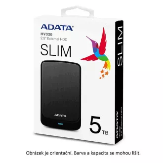 ADATA Externe HDD 1TB 2, 5" USB 3.1 AHV320, schwarz