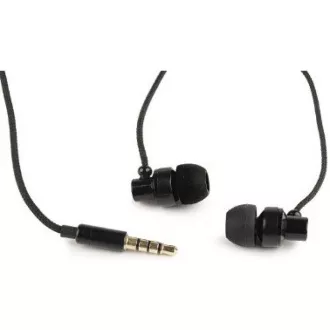 GEMBIRD Kopfhörer mit Mikrofon MHS-EP-001 für MP3, Metall, Schwarz GEMBIRD Kopfhörer mit Mikrofon MHS-EP-001 für MP3, Metall, Schwarz