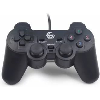 GEMBIRD Gamepad JPD-UDV-01, vibrierend, USB GEMBIRD Gamepad JPD-UDV-01, vibrierend, USB