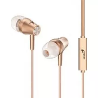 GENIUS Kopfhörer mit Mikrofon HS-M360, gold
