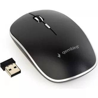 GEMBIRD Maus MUSW-4B-01, schwarz, kabellos, USB-Nano-Empfänger GEMBIRD Maus MUSW-4B-01, schwarz, kabellos, USB-Nano-Empfänger