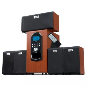 GENIUS Repro SW-HF 5.1 6000 Ver. II / 5.1 / 200W / Holz / Fernbedienung