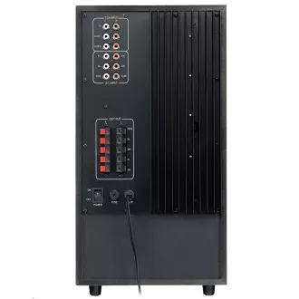 GENIUS Repro SW-HF 5.1 6000 Ver. II / 5.1 / 200W / Holz / Fernbedienung