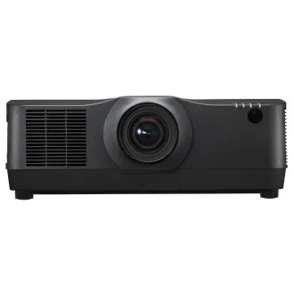 NEC Projektor PA804UL- BK, 1920x1200, 7500ANSI, 3000000:1, 3D, HDMI/DP/VGA/LAN, optionale Objektive, Schwarz