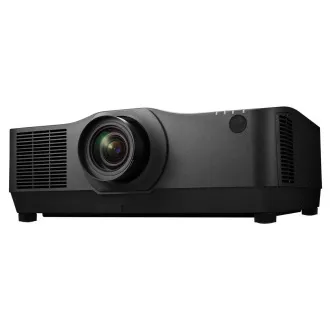 NEC Projektor PA804UL- BK, 1920x1200, 7500ANSI, 3000000:1, 3D, HDMI/DP/VGA/LAN, optionale Objektive, Schwarz