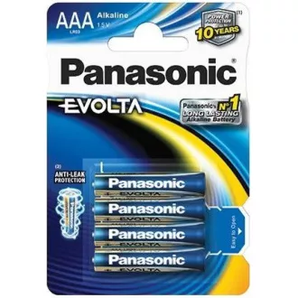 PANASONIC Alkaline Batterien EVOLTA Platinum LR03EGE / 4BP AAA 1,5V (Blister 4Stk.)
