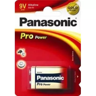 PANASONIC Alkaline Batterien Pro Power 6LF22PPG / 1BP 9V (Blister 1 Stück) PANASONIC Alkaline Batterien Pro Power 6LF22PPG / 1BP 9V (Blister 1 Stück)