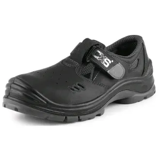 Sandalenschuhe CXS SAFETY STEEL IRON S1, schwarz, Gr. 48 Sandalenschuhe CXS SAFETY STEEL IRON S1, schwarz, Gr. 48