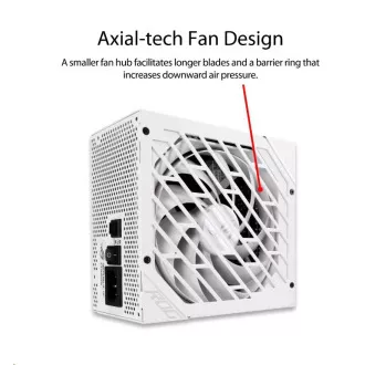 ASUS-Netzteil ROG-STRIX-850G-WHITE, 850W, 80 Gold, modular ASUS-Netzteil ROG-STRIX-850G-WHITE, 850W, 80 Gold, modular