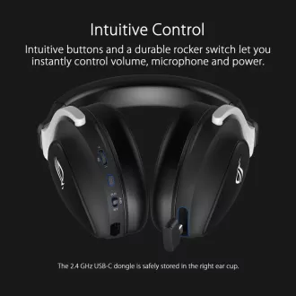 ASUS Kopfhörer ROG DELTA S WIRELESS, Bluetooth