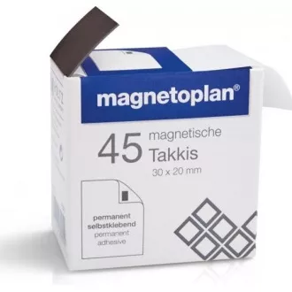 Selbstklebende Magnete Magnetoplan Takkis (45Stk.) Selbstklebende Magnete Magnetoplan Takkis (45Stk.)