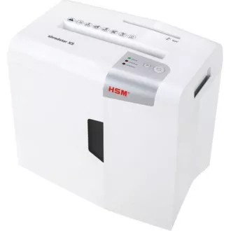 HSM Aktenvernichter ShredStar X5 Weiß (Schnittgröße 4, 5x30mm, DIN P-4 (3))
