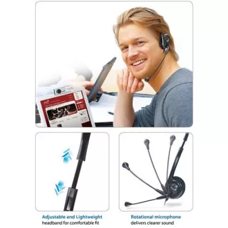 GENIUS Kopfhörer mit Mikrofon HS-200C GENIUS Kopfhörer mit Mikrofon HS-200C