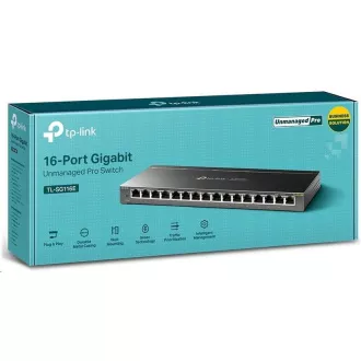 TP-Link Easy Smart Switch TL-SG116E (16xGbE, lüfterlos) TP-Link Easy Smart Switch TL-SG116E (16xGbE, lüfterlos)