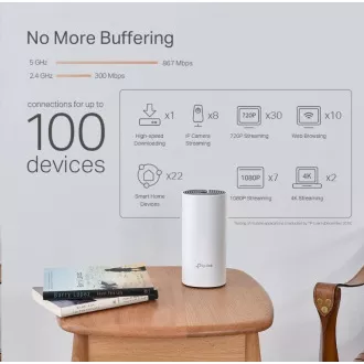 TP-Link Deco P9(3er-Pack) Powerline WiFi5 Mesh (AC1200 AV1000, 2, 4GHz/5GHz, 2xGbELAN/WAN)