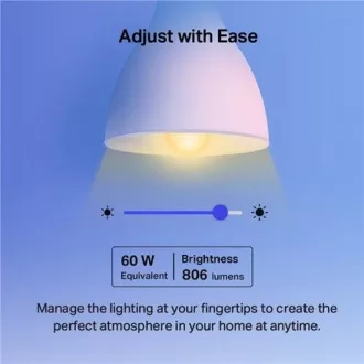 TP-Link Tapo L530E(2er-Pack) intelligente WiFi dimmbare LED-Lampe (Farbe, 2500K-6500K, 806lm, 2, 4GHz, E27)