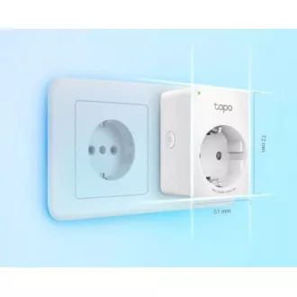 TP-Link Tapo P110 intelligente WiFi-Mini-Steckdose (3680W, 16A, 2, 4 GHz, BT) TP-Link Tapo P110 intelligente WiFi-Mini-Steckdose (3680W, 16A, 2, 4 GHz, BT)