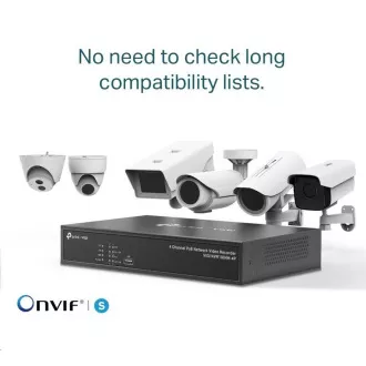 TP-Link VIGI NVR1004H-4P, Videorekorder, 4 Kanäle, 4xPoE, 1xSATA, 1x100Mb/s LAN, 2xUSB2.0, 1xHDMI, 1xVGA TP-Link VIGI NVR1004H-4P, Videorekorder, 4 Kanäle, 4xPoE, 1xSATA, 1x100Mb/s LAN, 2xUSB2.0, 1xHDMI, 1xVGA