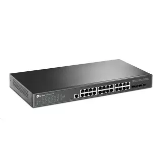 TP-Link OMADA JetStream-Switch zum Anschluss an USV TL-SG3428X-UPS (24xGbE, 4xSFP , 2xKonsole, lüfterlos) TP-Link OMADA JetStream-Switch zum Anschluss an USV TL-SG3428X-UPS (24xGbE, 4xSFP , 2xKonsole, lüfterlos)