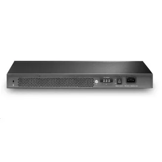 TP-Link OMADA JetStream-Switch zum Anschluss an USV TL-SG3428X-UPS (24xGbE, 4xSFP , 2xKonsole, lüfterlos) TP-Link OMADA JetStream-Switch zum Anschluss an USV TL-SG3428X-UPS (24xGbE, 4xSFP , 2xKonsole, lüfterlos)