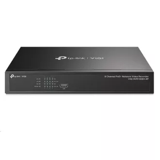 TP-Link VIGI NVR1008H-8P, Videorekorder, 8 Kanäle, 8xPoE, 1x100Mb/s LAN, 1xVGA, 1xHDMI, 2xUSB2.0 TP-Link VIGI NVR1008H-8P, Videorekorder, 8 Kanäle, 8xPoE, 1x100Mb/s LAN, 1xVGA, 1xHDMI, 2xUSB2.0