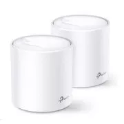TP-Link Deco X60(2er-Pack) WiFi6 Mesh (AX5400, 2, 4GHz/5GHz, 2xGbELAN/WAN)